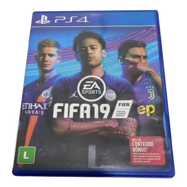 Jogo Mídia Física Fifa 19 - Ps4