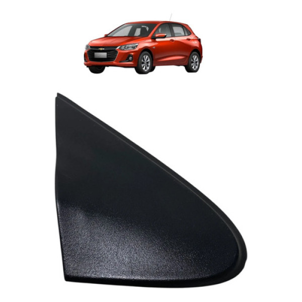 Moldura Externa Retrovisor Direito Gm Onix 2023 26224657 Preto