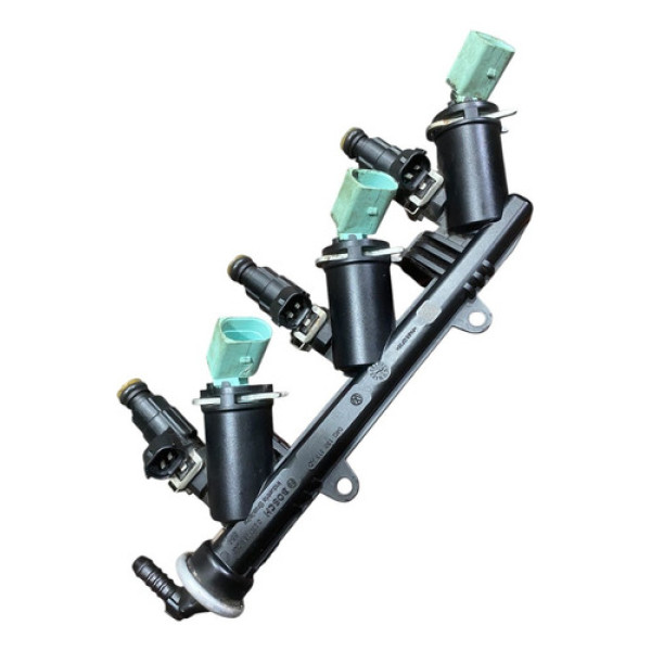 Flauta Com Bicos Injetores Vw Gol Up Polo 1.0 3cc 04c133313