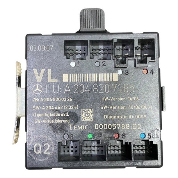 Módulo Porta Dianteira Esquerda C280 2009 A2048207185