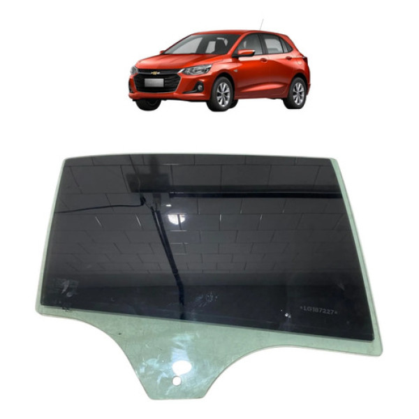 Vidro Porta Traseira Direita Gm Onix Hatch 2020
