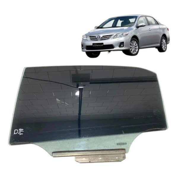 Vidro Porta Traseira Esquerda Toyota Corolla 2013