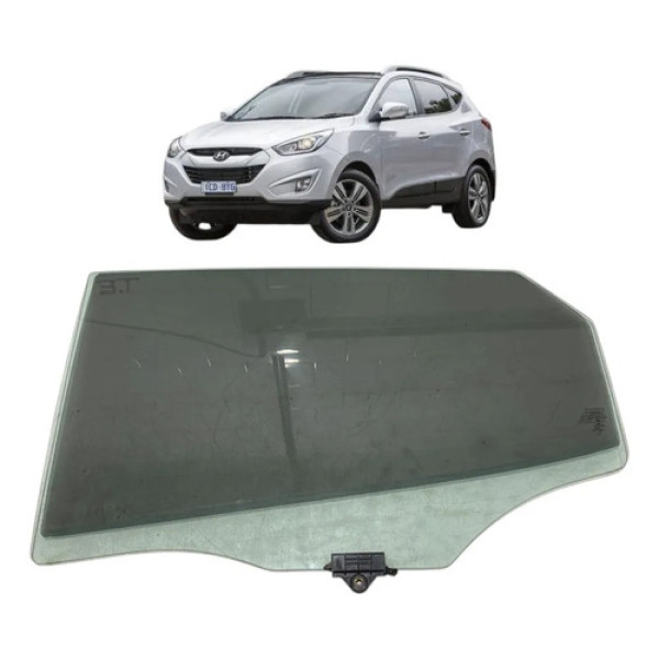 Vidro Porta Traseira Esquerda Hyundai Ix35 2015