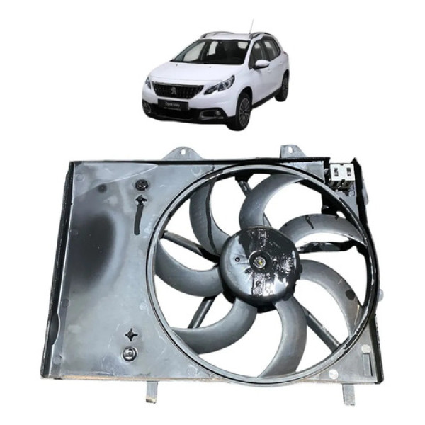 Eletroventilador Peugeot 2008/citroen C3 1.6 2020 9801559180