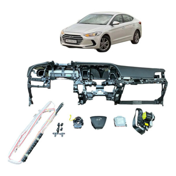 Kit Painel Hyundai Elantra 2017 Cinza