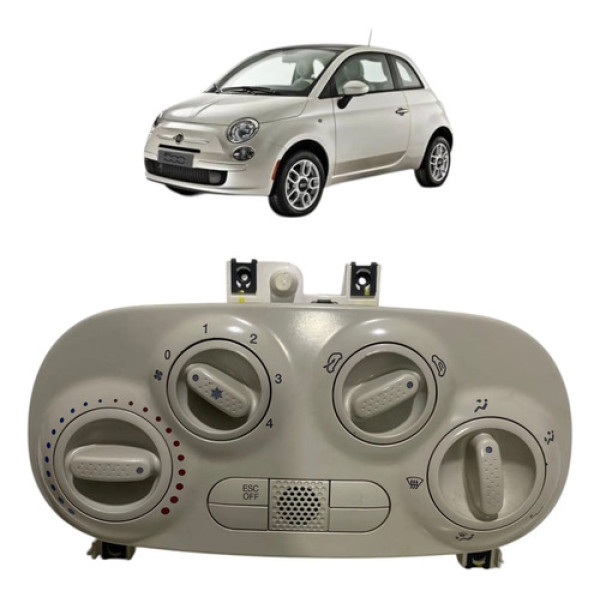 Comando Ar Condicionado Fiat 500 Cult 2012 P68085458ab