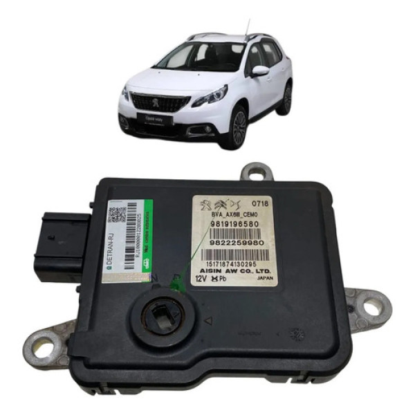 Módulo Seletora Cambio Aut Peugeot 2008 1.6 2020 9819196580