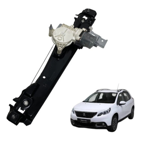 Máquina Vidro Tras Direito Peugeot 2008 2020 9803018780