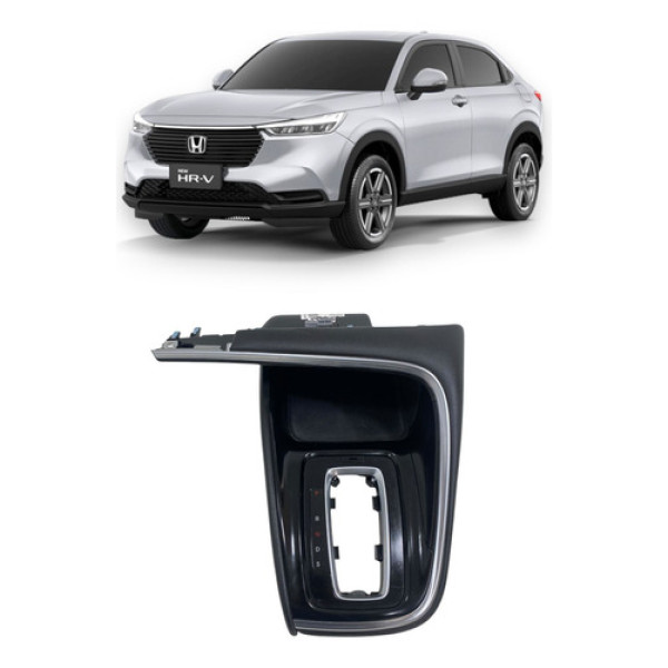 Moldura Console Trambulador Central Honda Hrv Hr-v 2023 2024