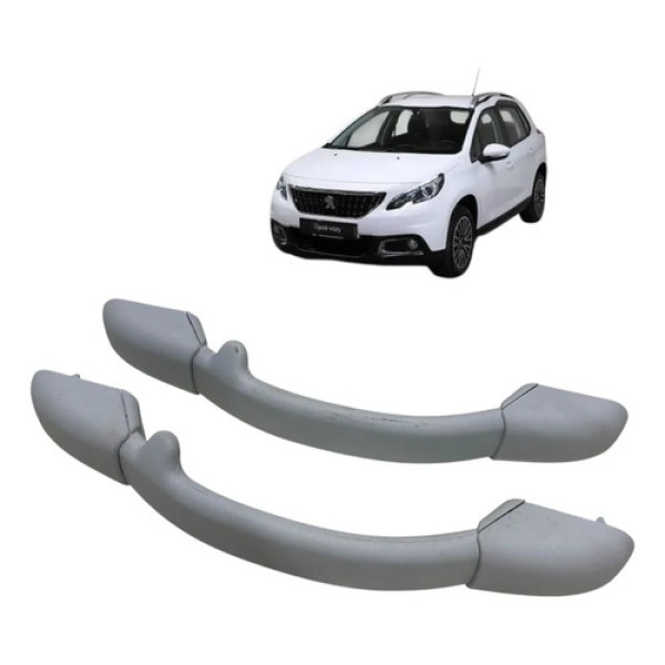 Par Alça Teto (pqp) Peugeot 2008 2020 Branco