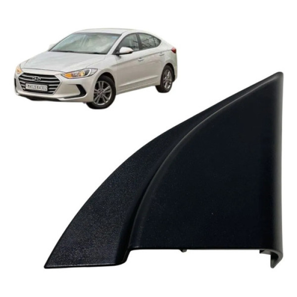 Moldura Interna Retrovisor Direito Elantra 2017 87661f2000 Preto