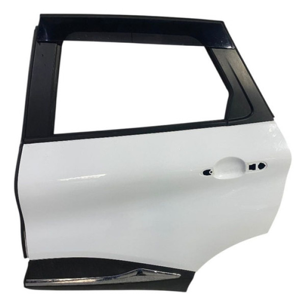 Porta Traseira Esquerda Renault Captur 2018 Traseira Esquerda Branca