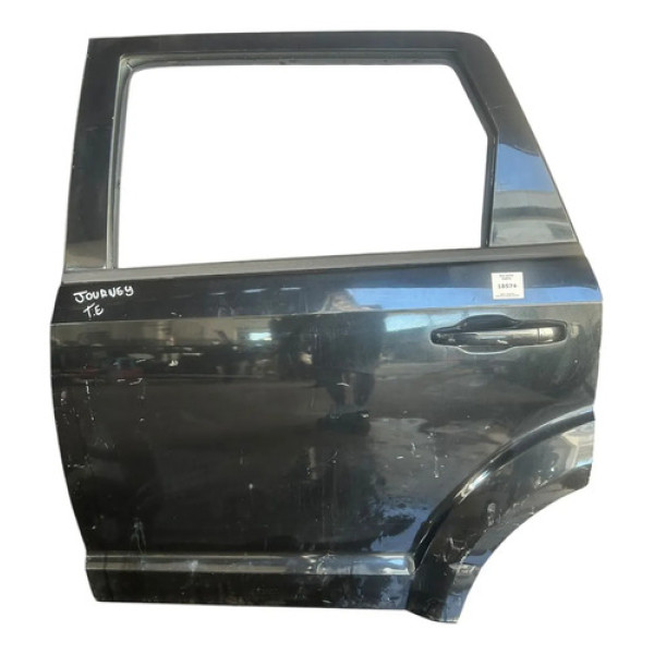 Porta Traseira Esquerda Dodge Journey 2009/2015 Traseira Esquerdo Preta