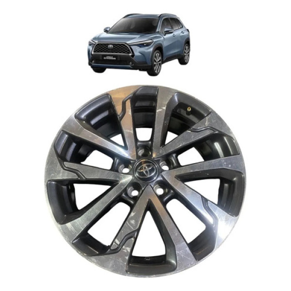 Roda Aro 17 Toyota Corolla Cross 2022 1* Cinza