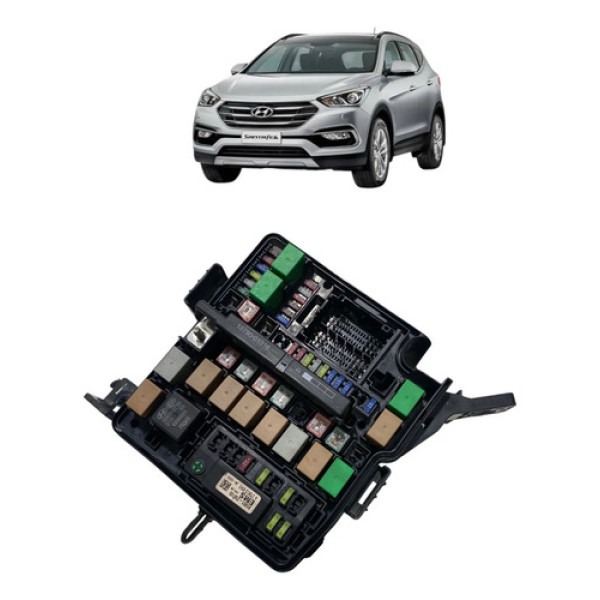 Caixa Fusível Externa Hyundai Santa Fé 2019 913312w030