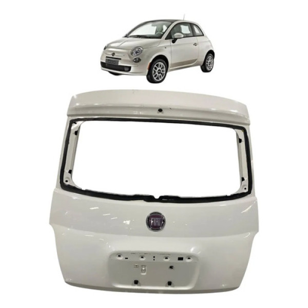 Tampa De Mala Fiat 500 2012 Branco