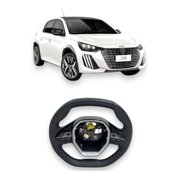 Volante C/ Comandos Peugeot 208 2020/2023 