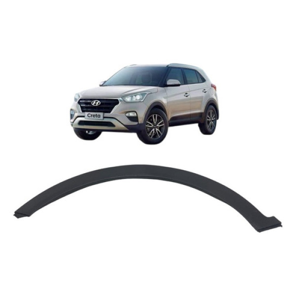 Moldura Paralama Diant Esquerdo Creta 2018 87711m4000 Preto