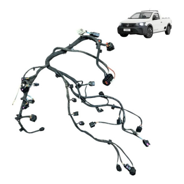 Chicote Injeção Motor Vw Saveiro 1.6 2025 04e971612fs