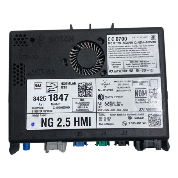 Módulo Interface My Link Gm Cruze 84251847