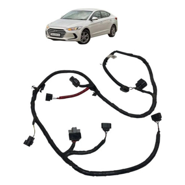 Chicote Parachoque Traseiro Hyundai Elantra 2017 91890f2070