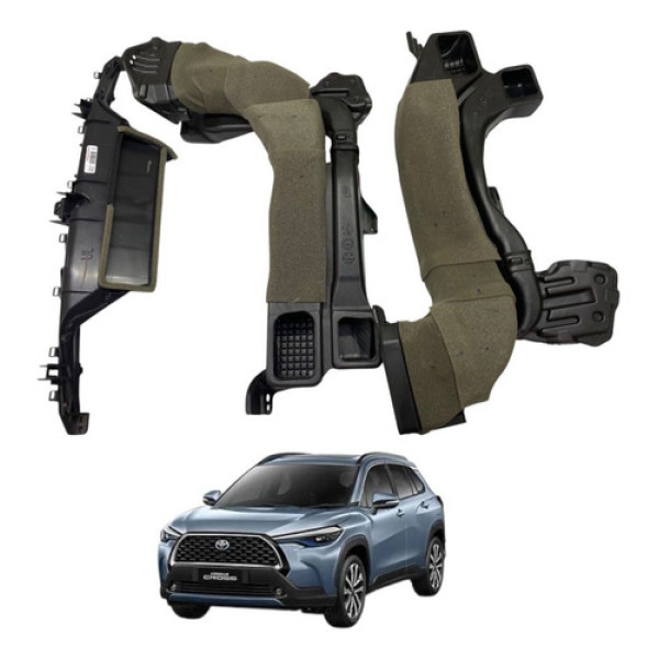 Conjunto Duto De Ar Painel Toyota Corolla Cross 2023