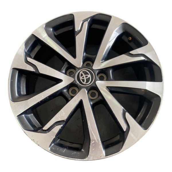Aro 18 Toyota Corolla Cross Xre Preto 2024 C/detalhes *1