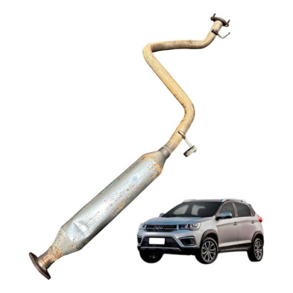 Escapamento Chery Tiggo 2 2020  C/detalhe