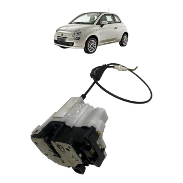Fechadura Porta Esquerda Fiat 500 2012  51827413