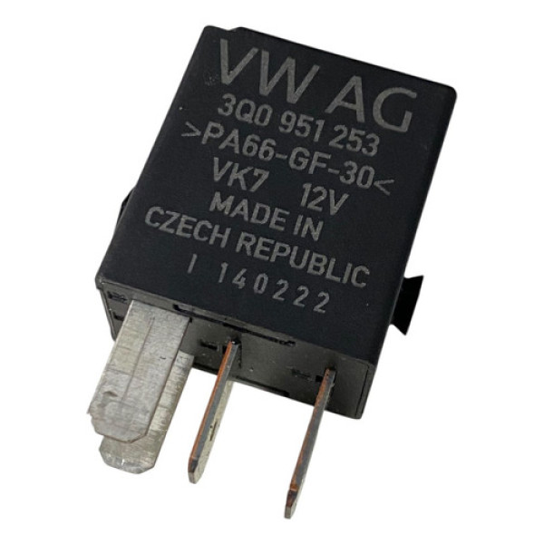 Rele Auxiliar Linha Vw 4 Pinos 3q0951253