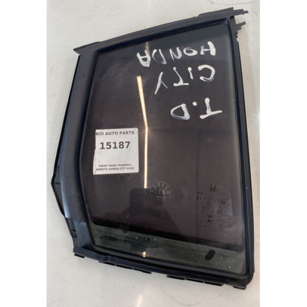 Vidro Vigia Traseiro Direito Honda City 2018