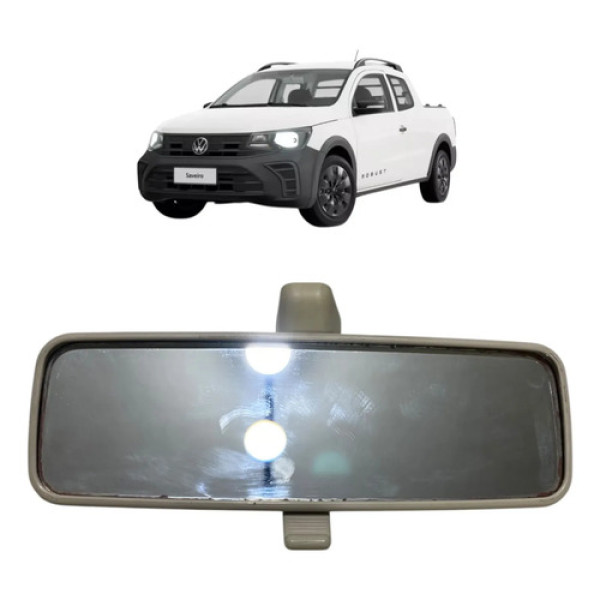 Retrovisor Interno Vw Saveiro 2025  C/ Detalhe