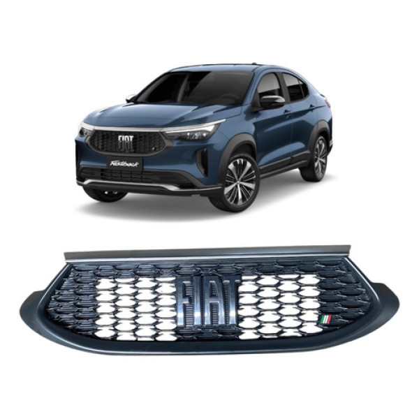 Grade Parachoque Dianteiro Fiat Fastback Audace 2023