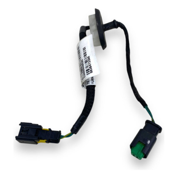 Chicote Botão Abertura Tampa Mala Peugeot208 2020 9836473380