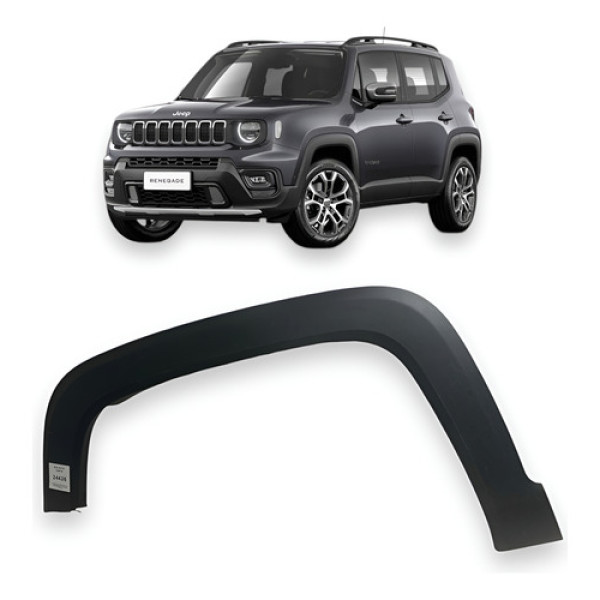 Spoiler Paralama Diant Esq Jeep Renegade 735578403 C/detalhe