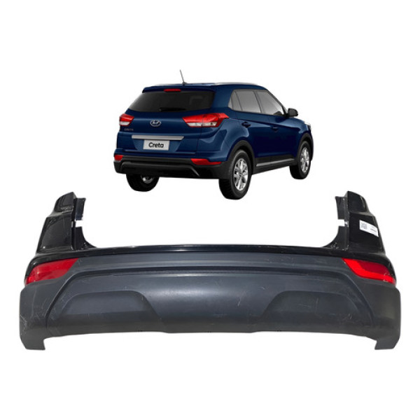 Parachoque Traseiro Hyundai Creta 2022