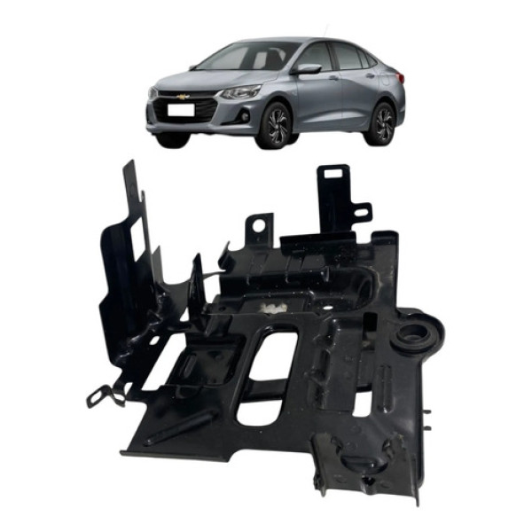Suporte Base Bateria Gm Onix Turbo 2020 26300275 Preto