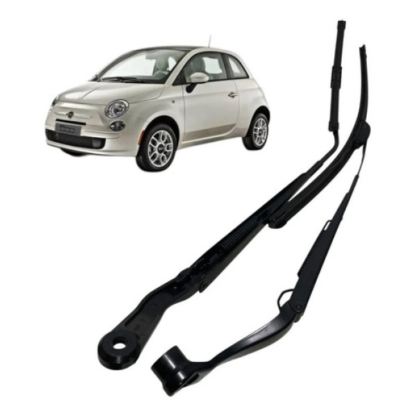 Par Braço Limpador Parabrisa Fiat 500 2012 Esquerdo