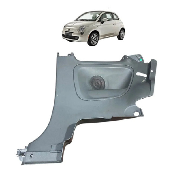 Moldura Direita Porta Malas Fiat 500 2012 1sd46jd7ae Cinza