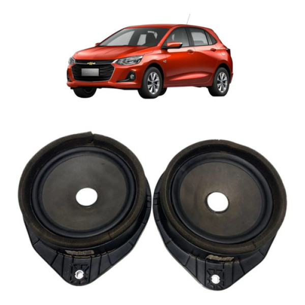 Par Alto Falante Dianteiro Gm Onix 2020 26216362 Laranja