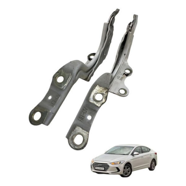 Par Dobradiça Capo Hyundai Elantra 2017