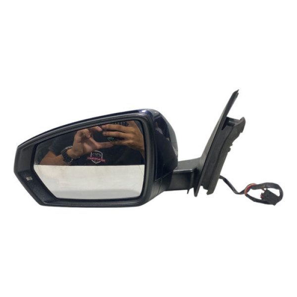 Retrovisor Elétrico Esquerdo C/ Pisca Vw Polo 2020 (5 Fios)