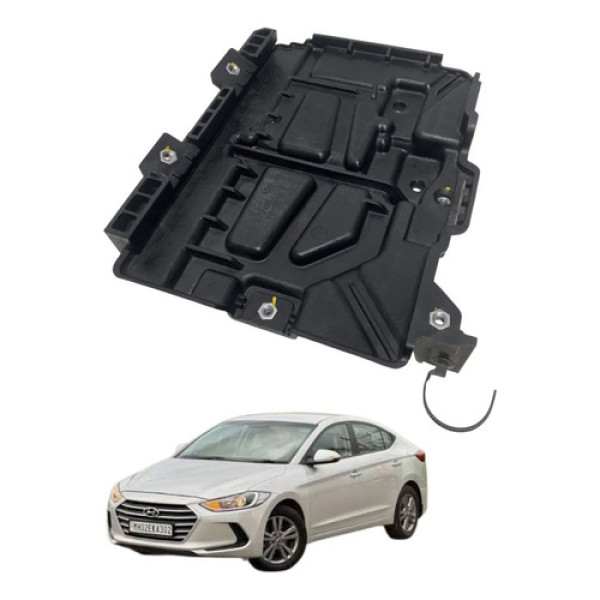 Base Suporte Bateria Hyundai Elantra 2017 37150f2100 Preto