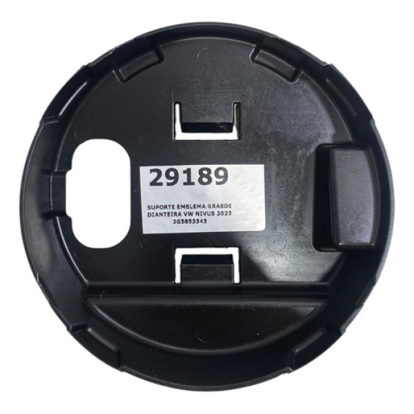 Suporte Emblema Grasde Dianteira Vw Nivus 2023 2g5853343