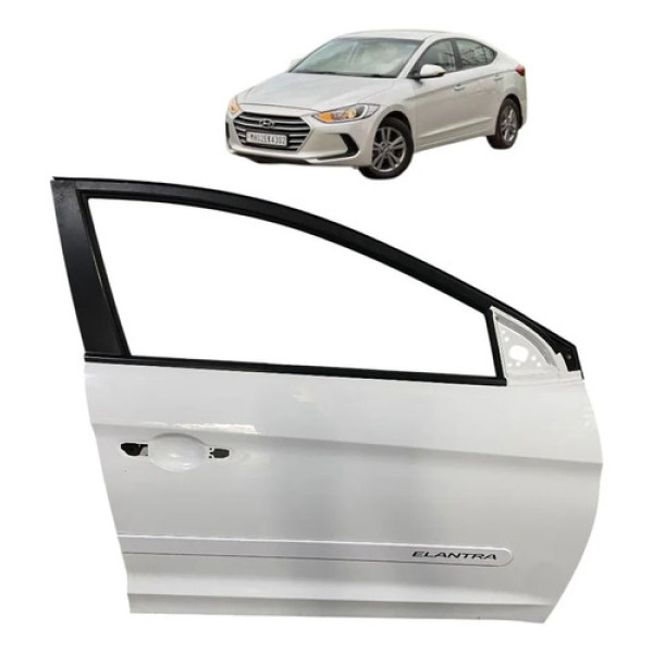 Porta Dianteira Direita Hyundai Elantra 2017 Dianteira Direita Branco