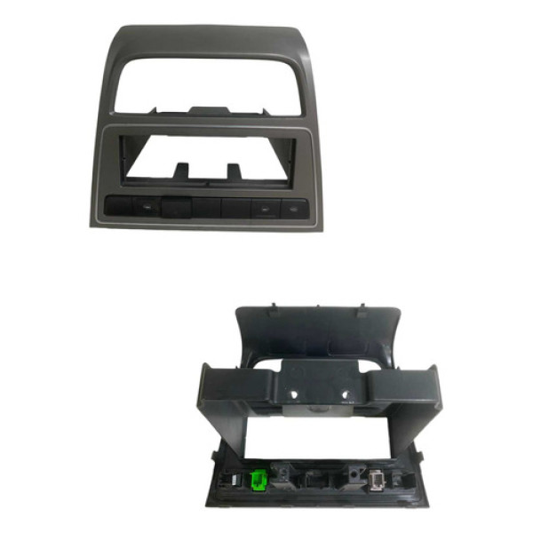 Moldura Painel Central C/comandos Vw Voyage 2013 5u0858061a