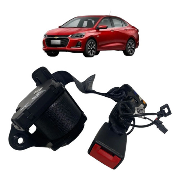 Cinto Traseiro Central Gm Onix Plus Sedan 2023 52178227