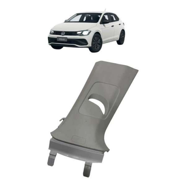 Moldura Coluna Central Direita Vw Polo Track 2025 2gx867244 Branco