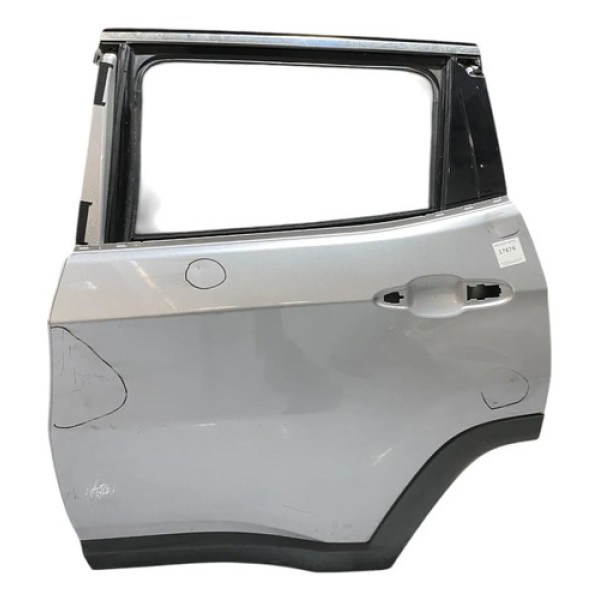Porta Traseira Esquerda Jeep Compass 2020  C/detalhe Traseira Esquerda Prateado