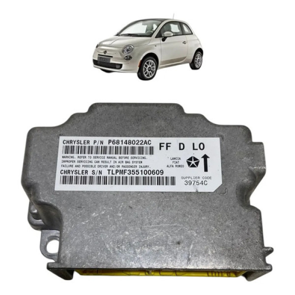 Módulo P68148022ac Acionado Fiat 500 Cult 2012